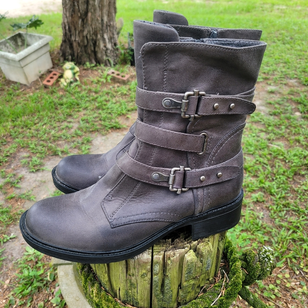 Baretrap Thomas moto boots, sz 8.5 in EUC - Picture 4 of 14
